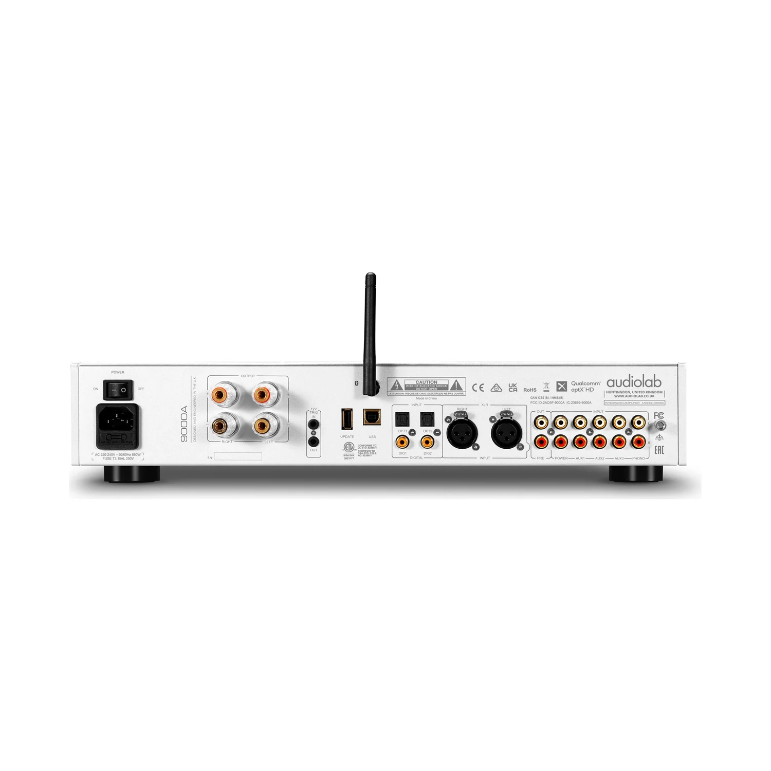Audiolab 9000A in Silber