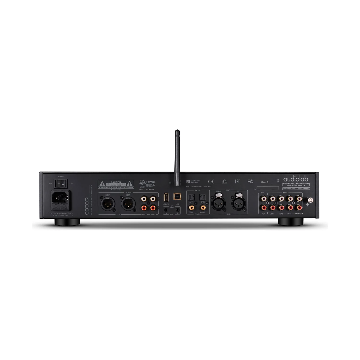 Audiolab 9000Q in Schwarz