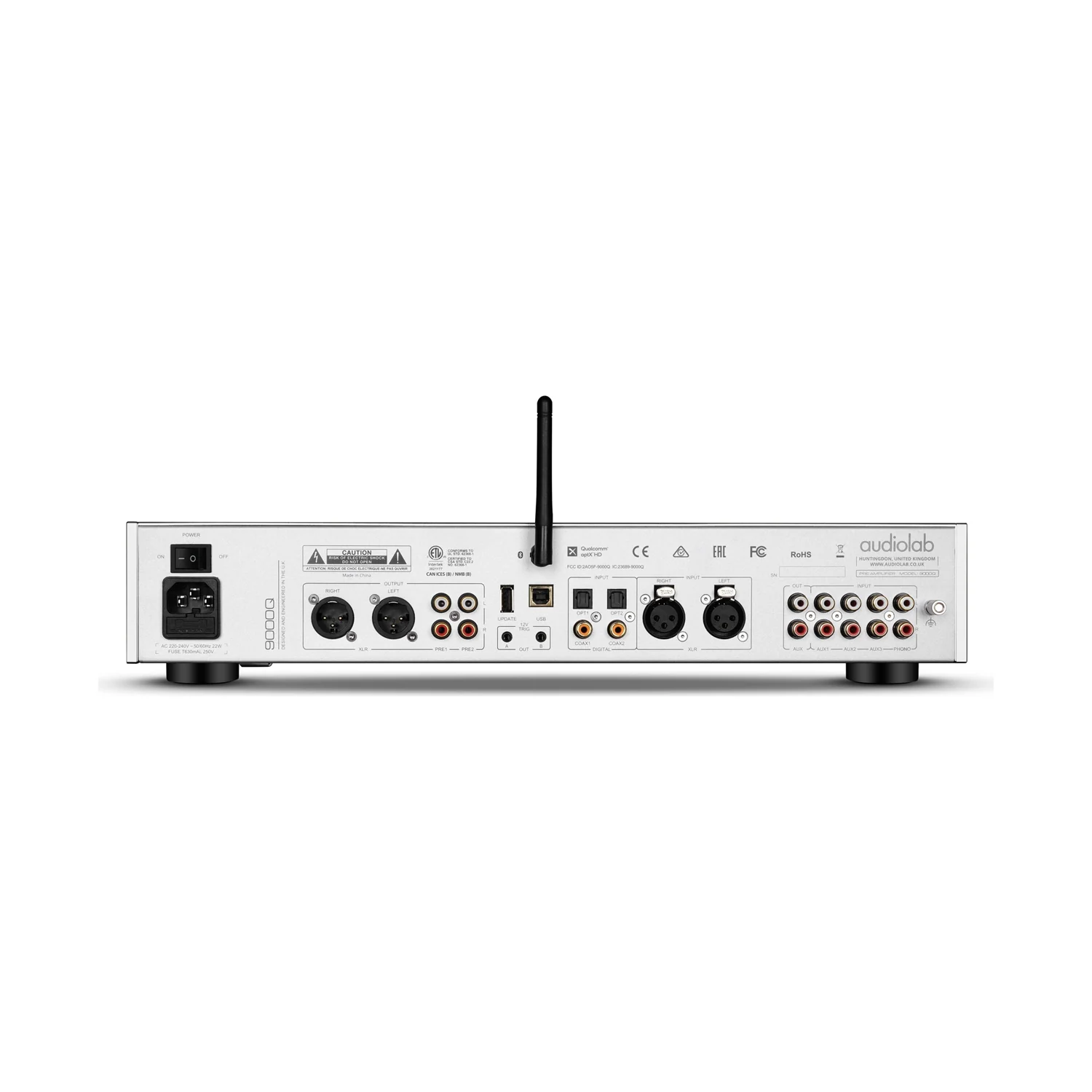 Audiolab 9000Q in Silber
