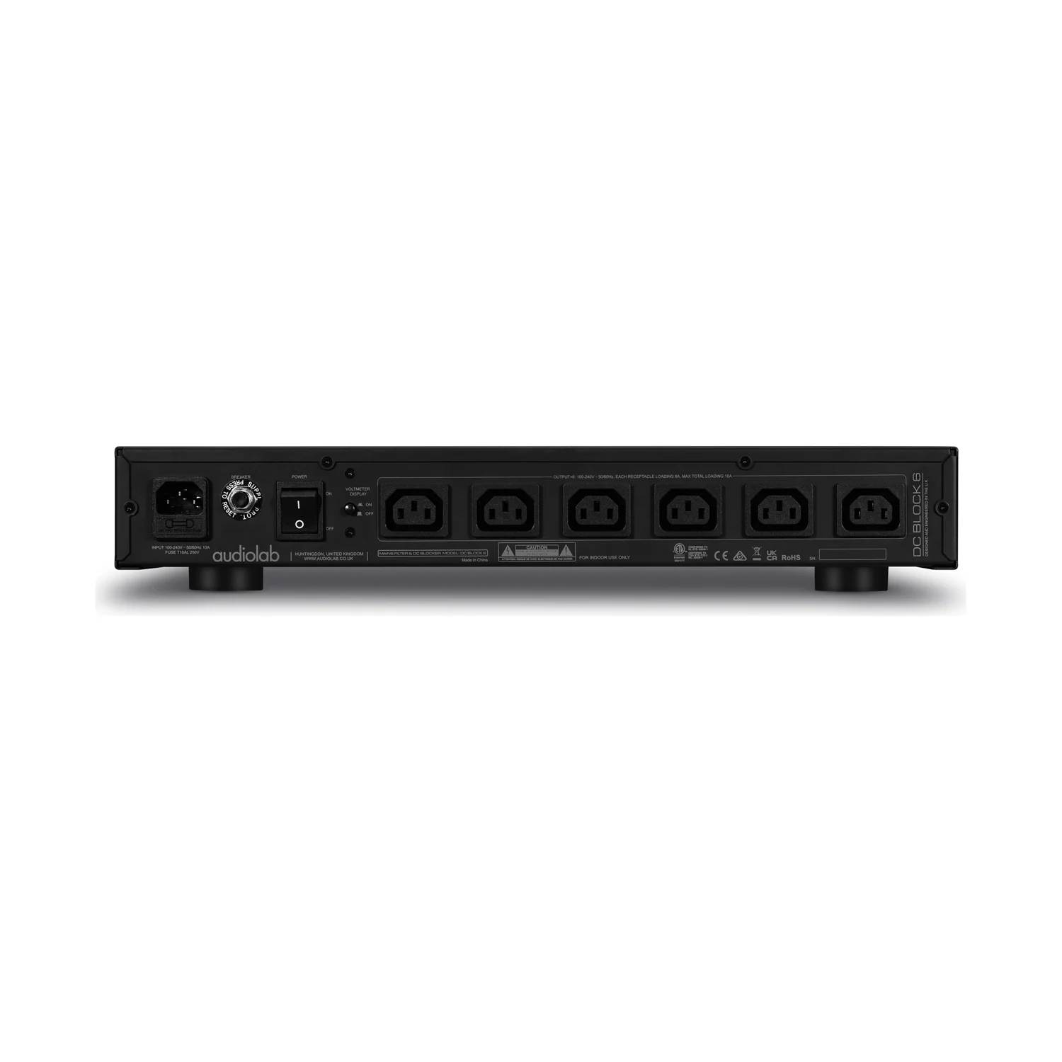 Audiolab DC Block 6 in Schwarz
