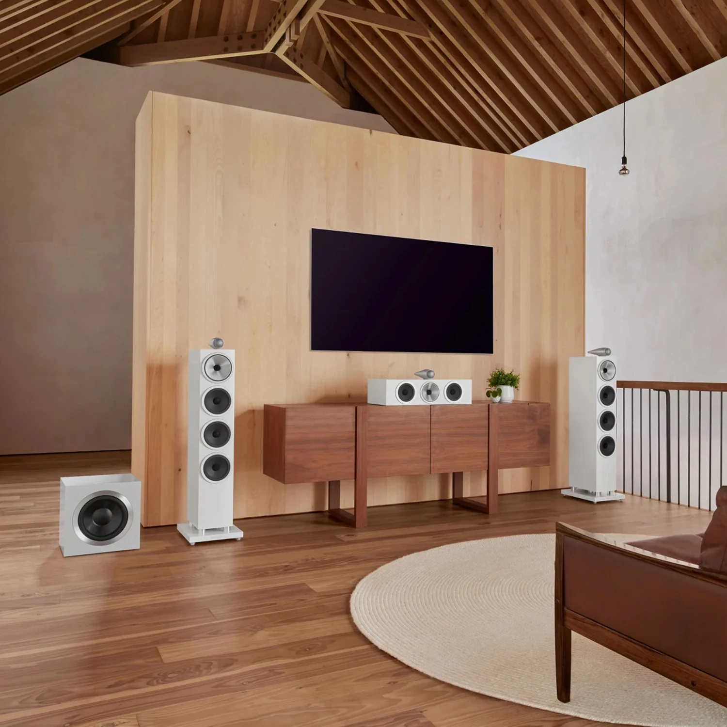 Bowers & Wilkins 702 S3 in Seidenmatt Weiss