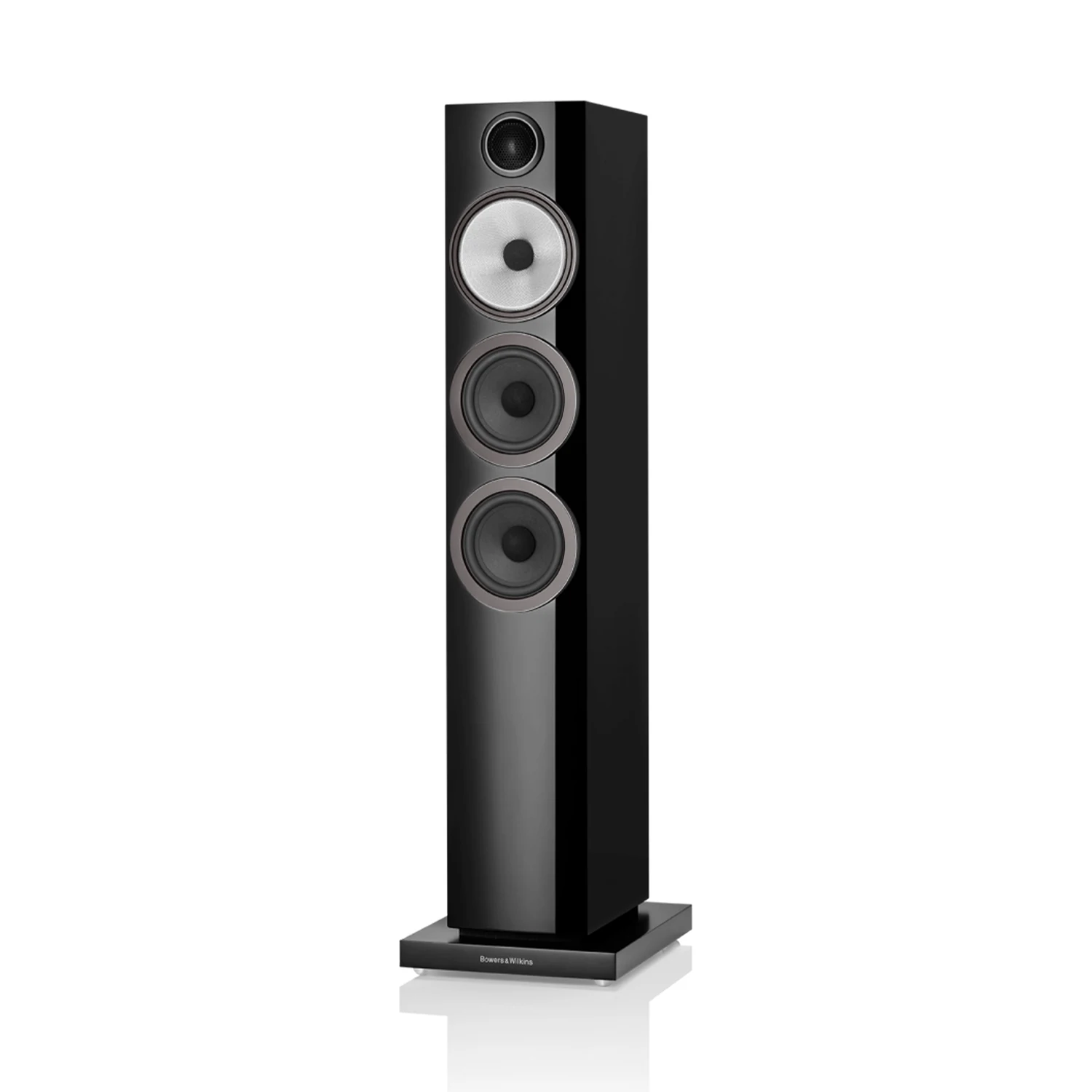 Bowers & Wilkins 704 S3 in Hochglanz Schwarz