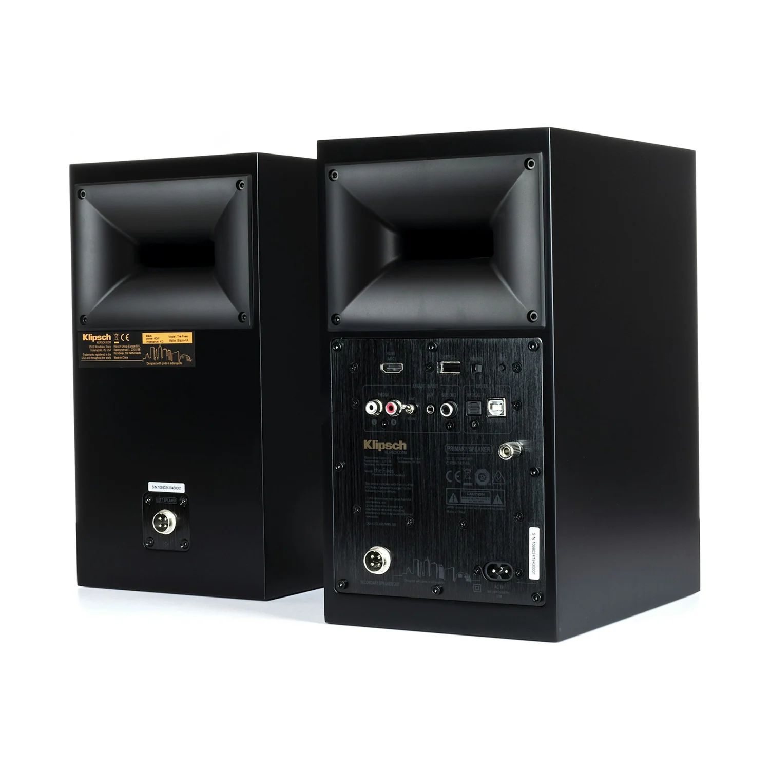 Klipsch The Fives Schwarz matt