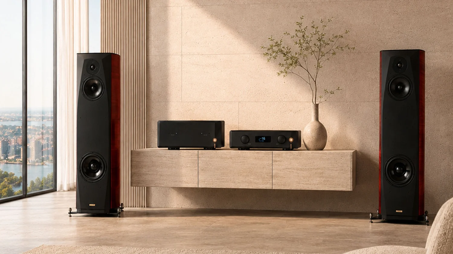 Opera Loudspeakers Callas Diva Edizione Speciale in Padouk (rot)