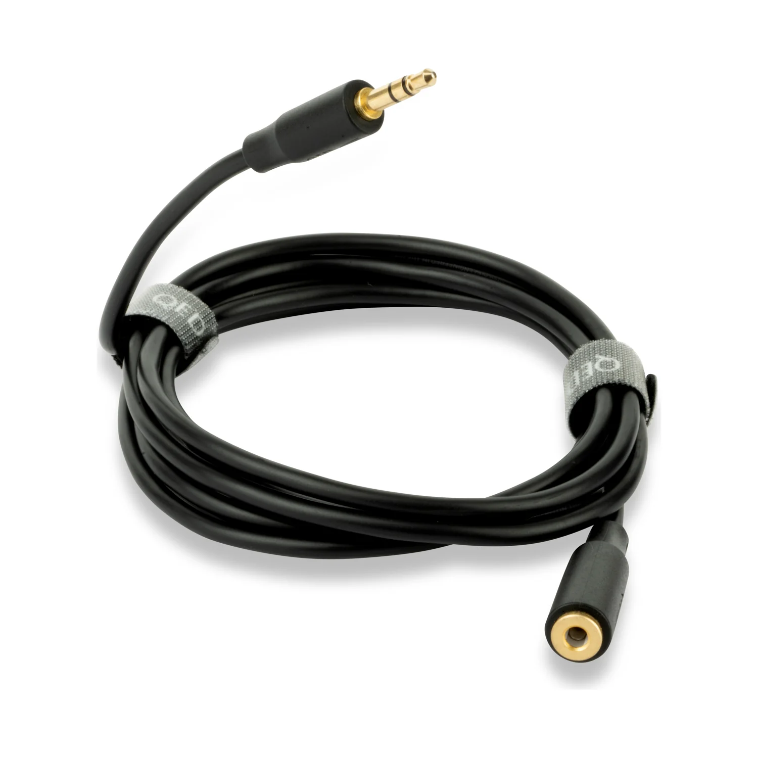 QED Connect 3.5mm Headphone Extension, Klinkenverlängerung aufgerollt