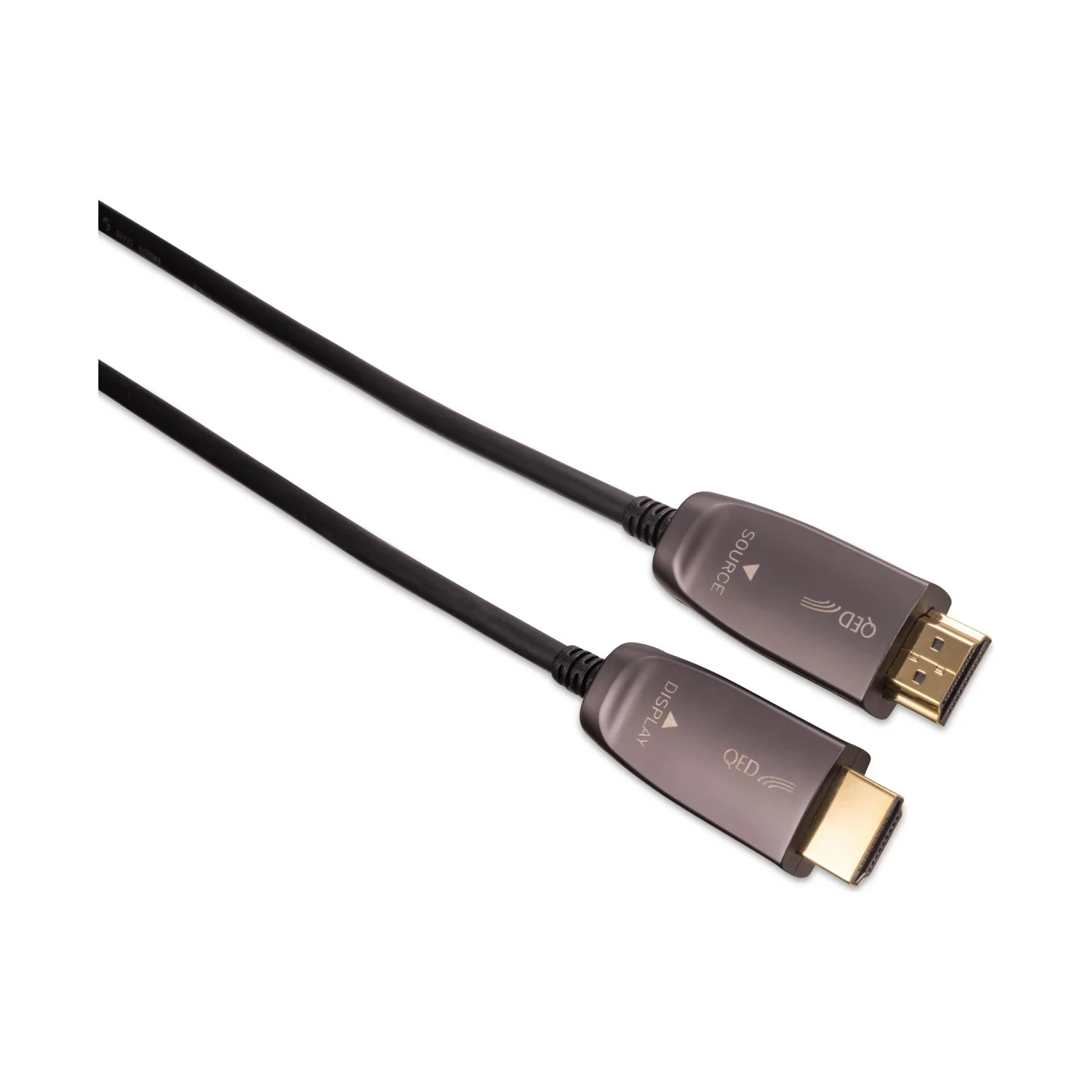 HDMI-Stecker für Quelle und Display des QED Performance Optical Ultra High Speed HDMI