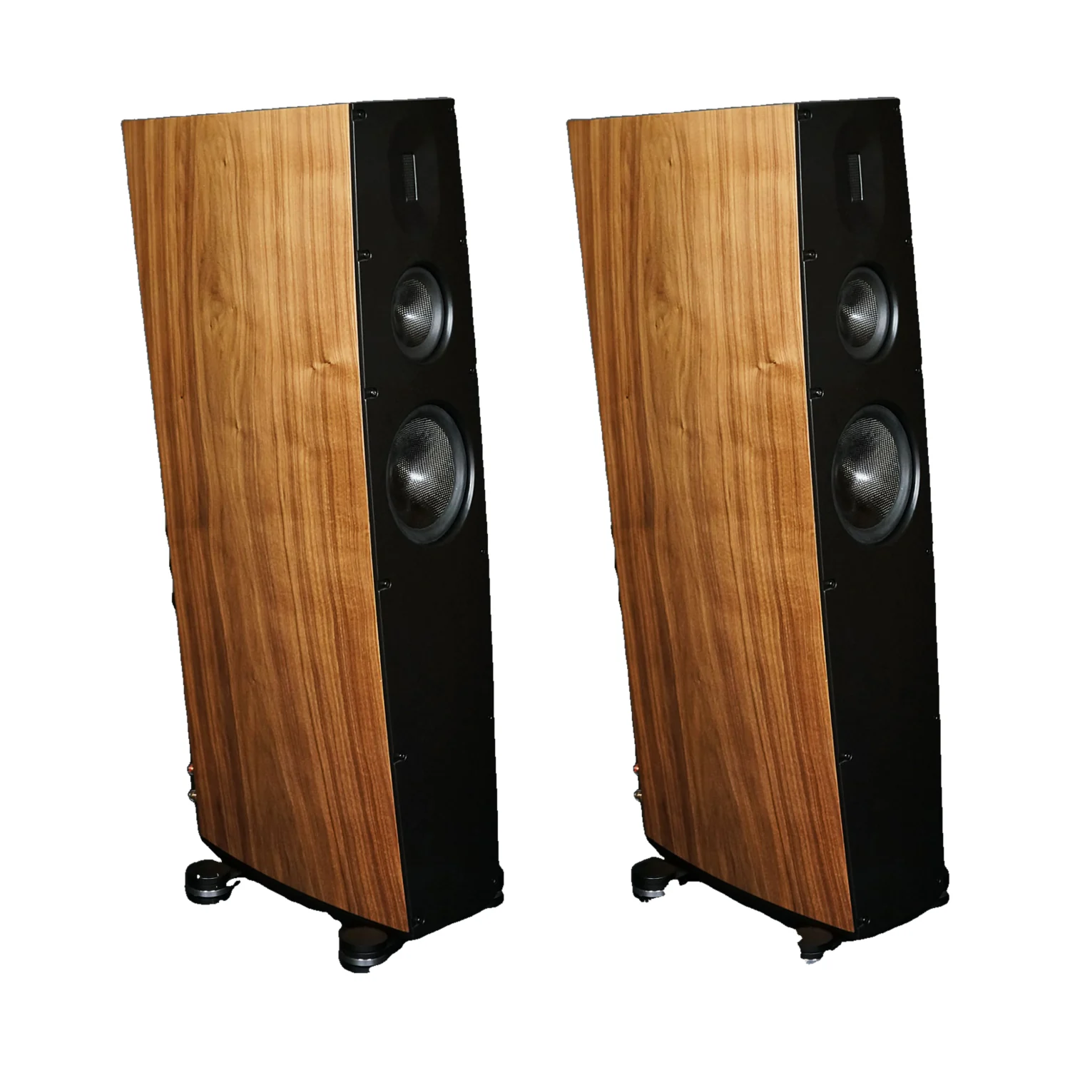Scansonic HD Q8 Standlautsprecher in Nussbaum, Paar