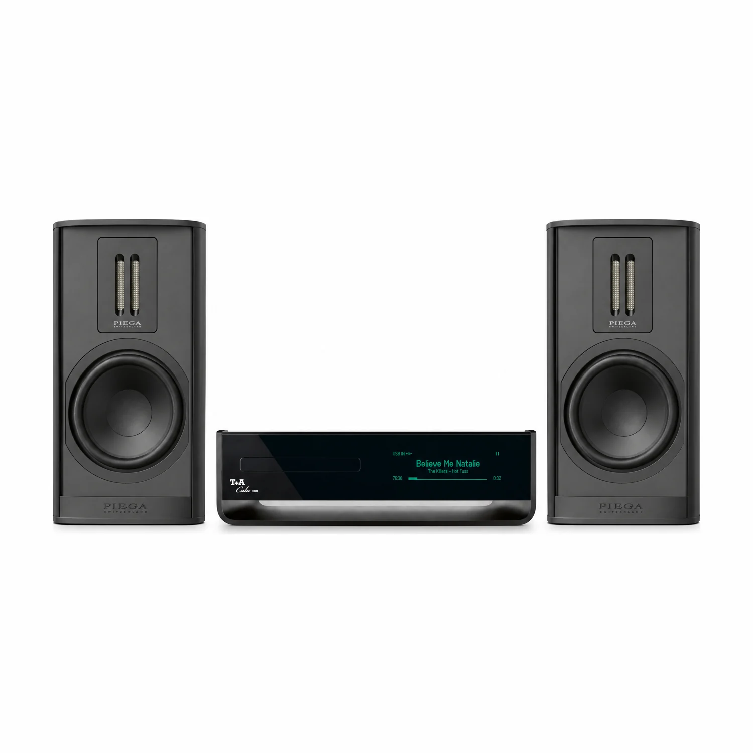Set aus T+A Cala CDR und zwei Piega Premium 301 Gen2