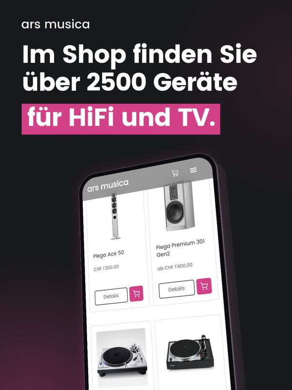 Shop von ars musica auf dem Handy