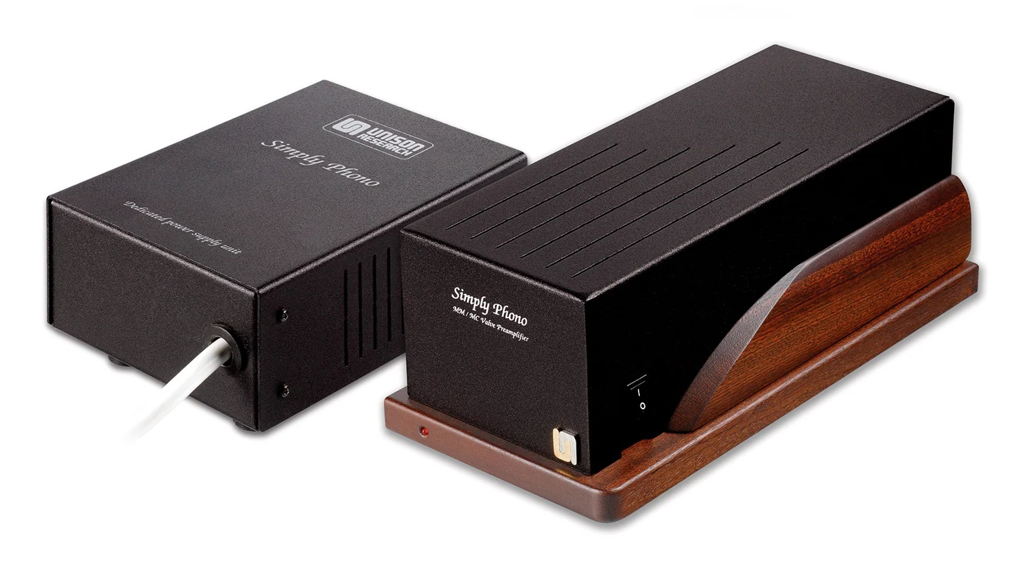 Unison Research Simply Phono in Mahagoni