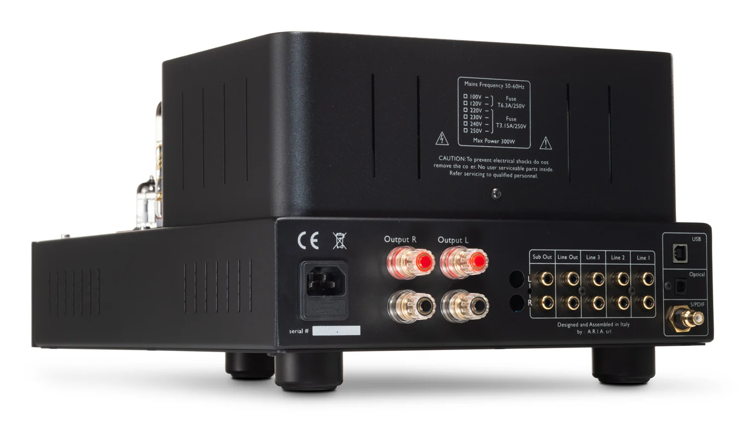 Unison Research Triode 25 Black Edition in Schwarz