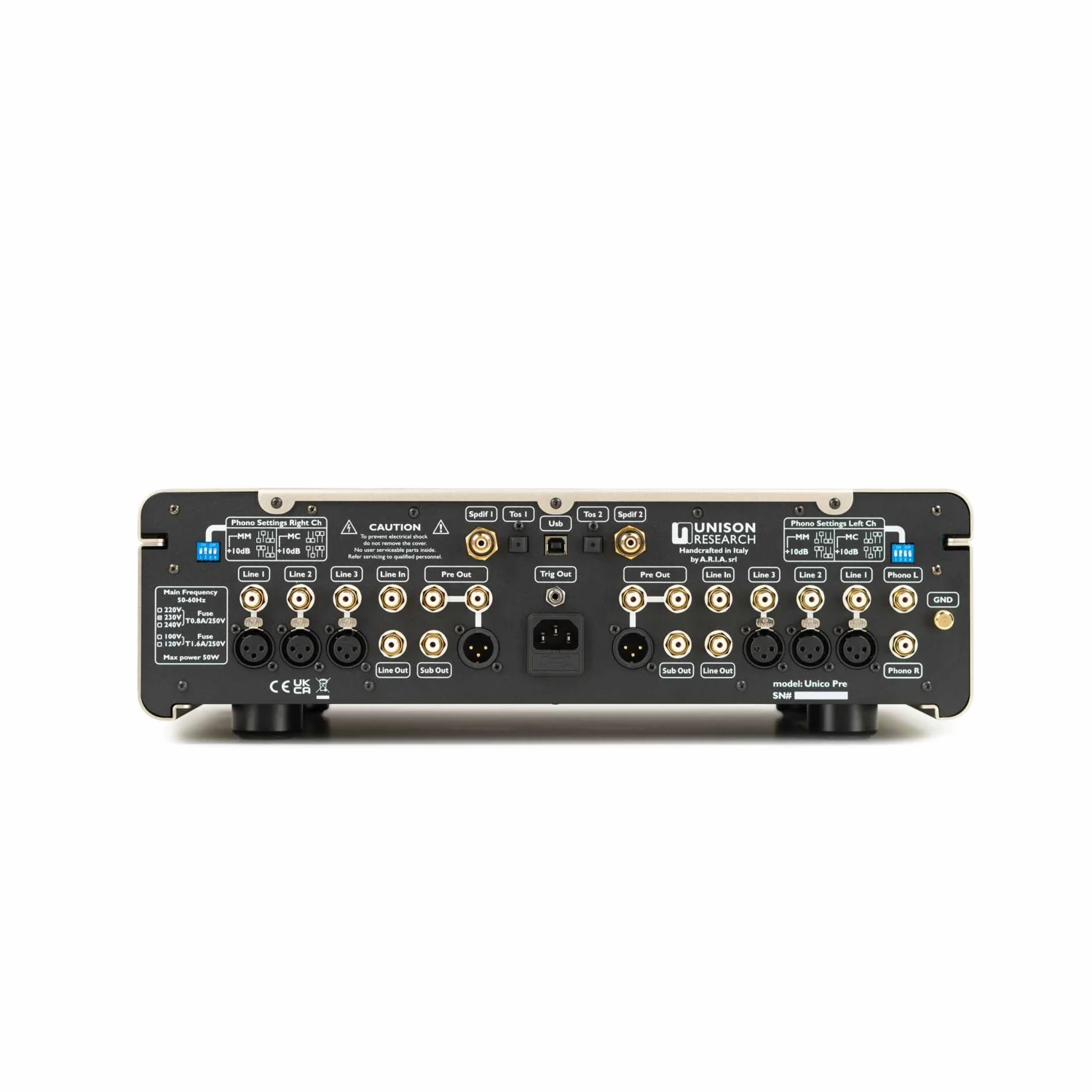 Unison Research Unico PRE in Midnight Black