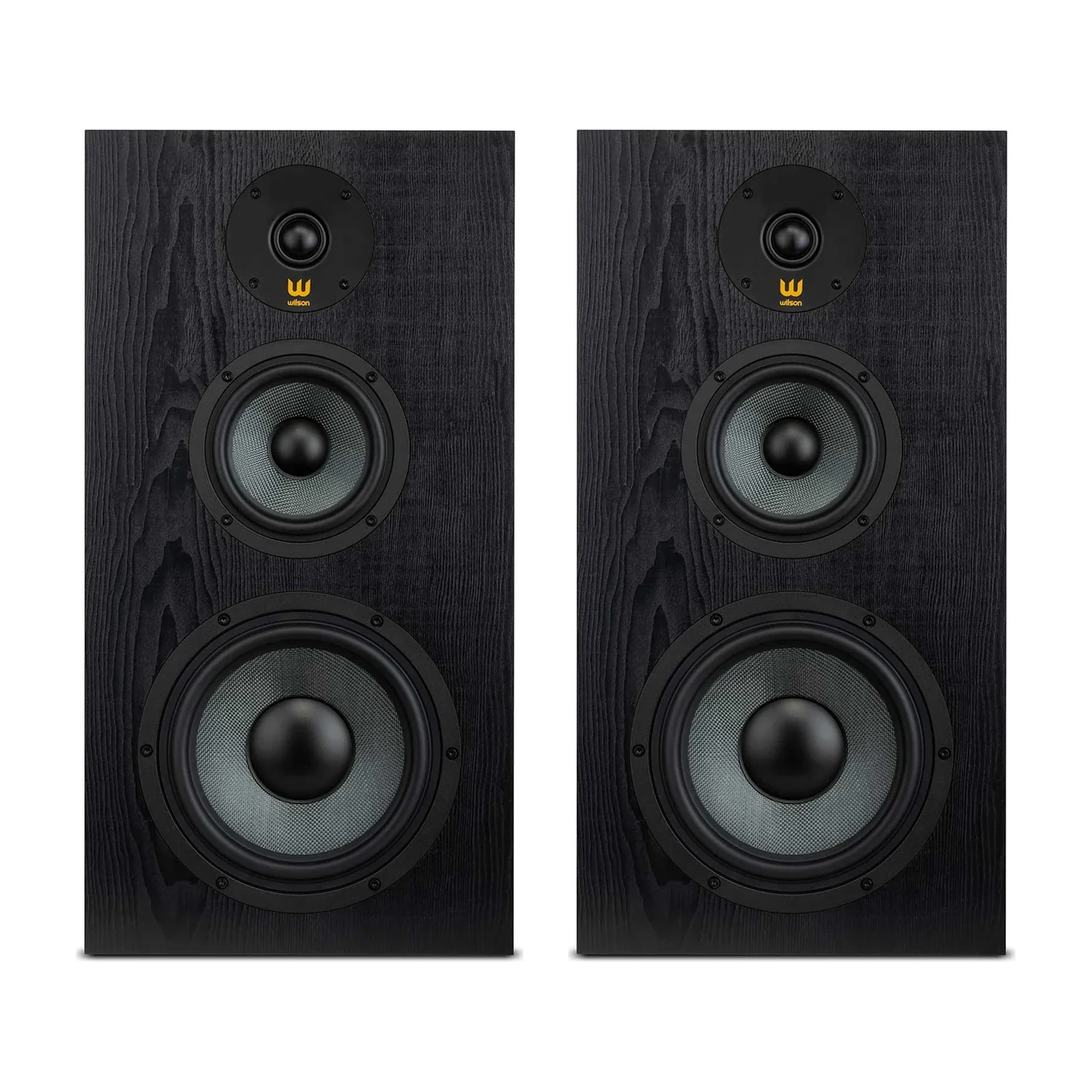 Wilson Classic Kompaktlautsprecher in Black Oak, Paar