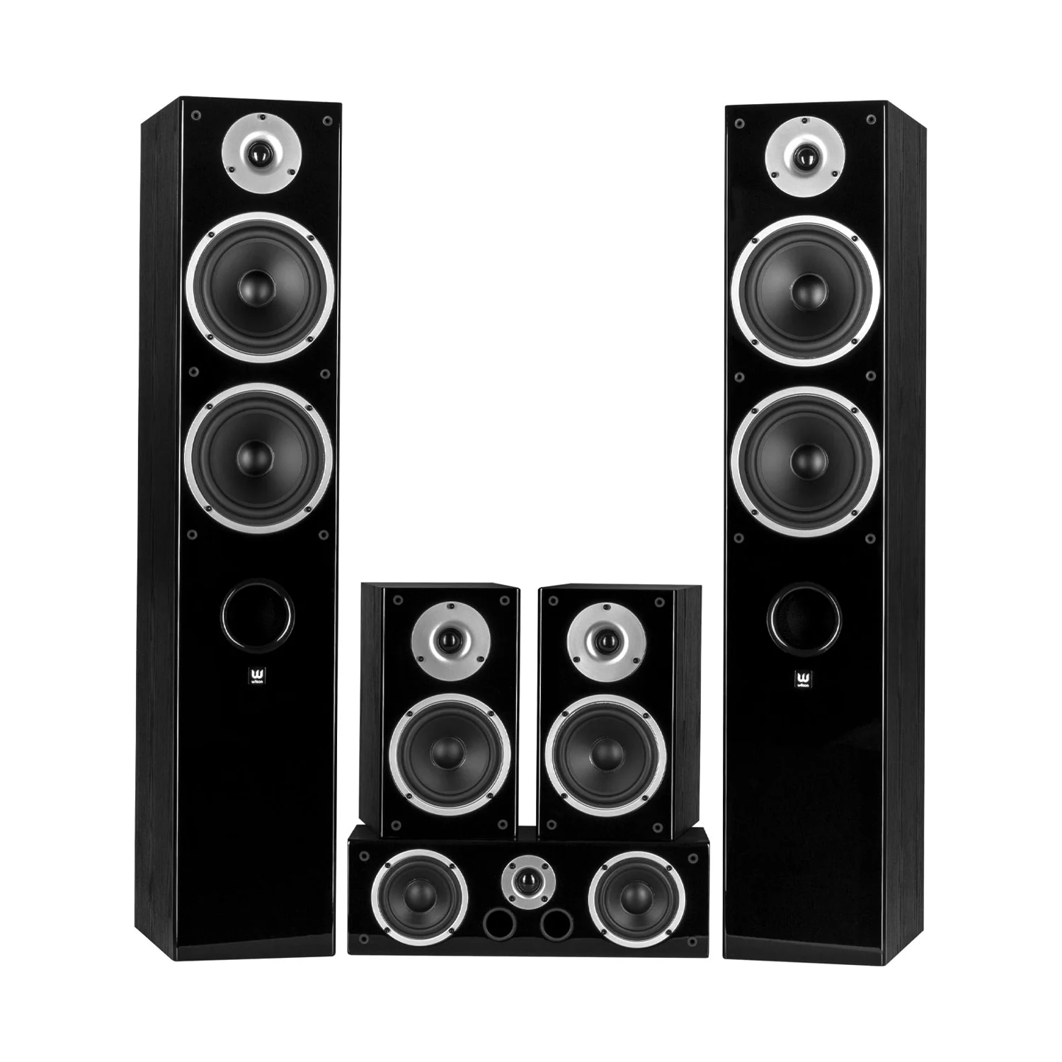Wilson Raptor 7/1/Vocal 5.0 Set (Schwarz)