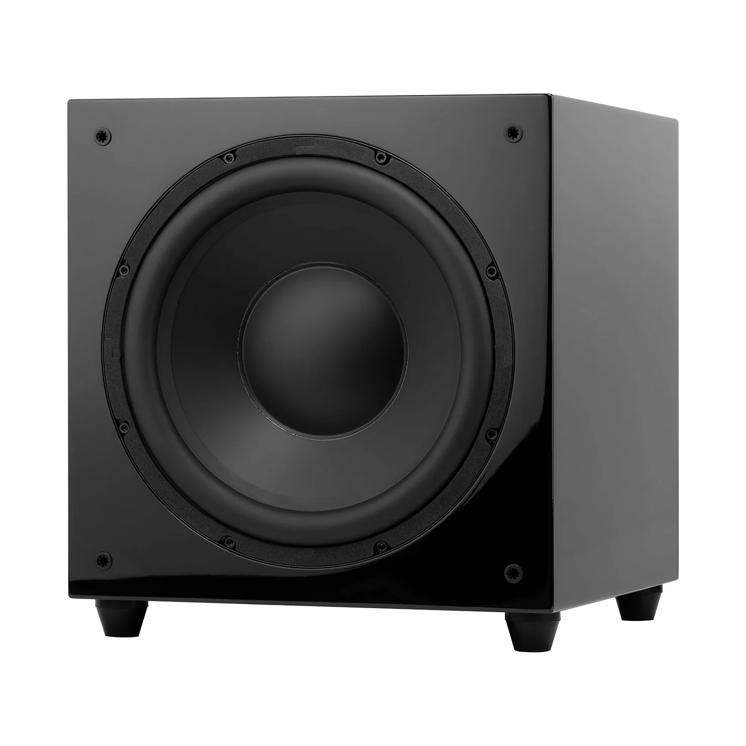 Wilson sub 12 hgl hochglanz schwarz